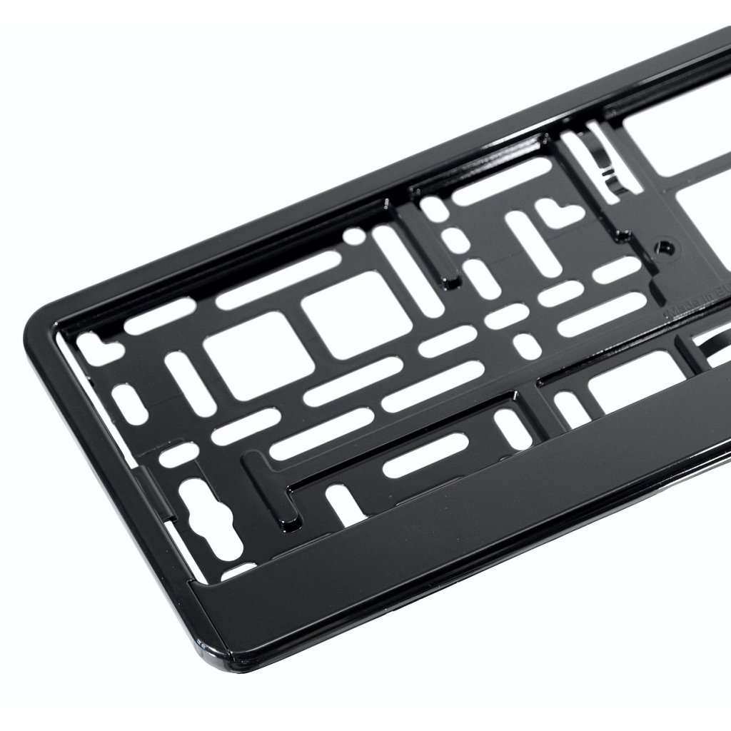 Podložka pod SPZ BLACK metallic, 91561