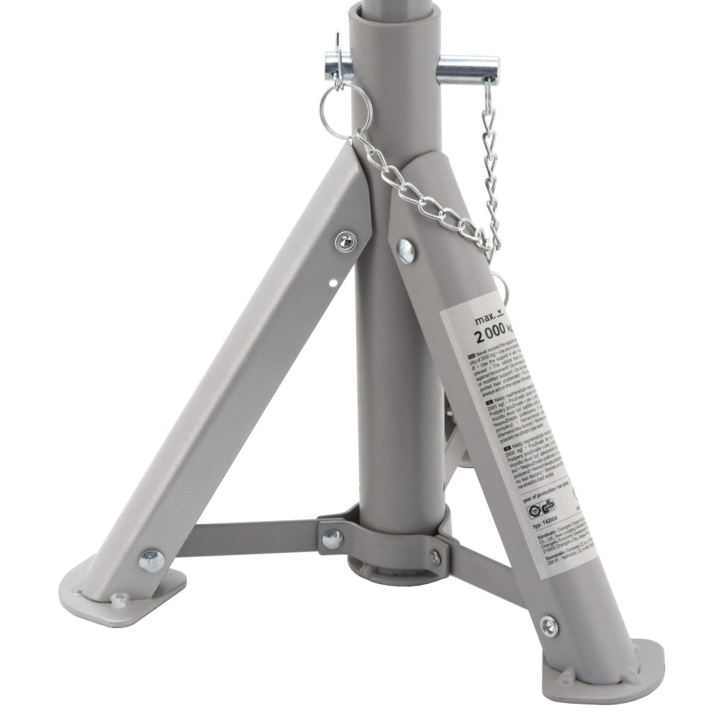Podpěra 2000kg 270-370mm 2ks skládací TÜV/GS, 09254