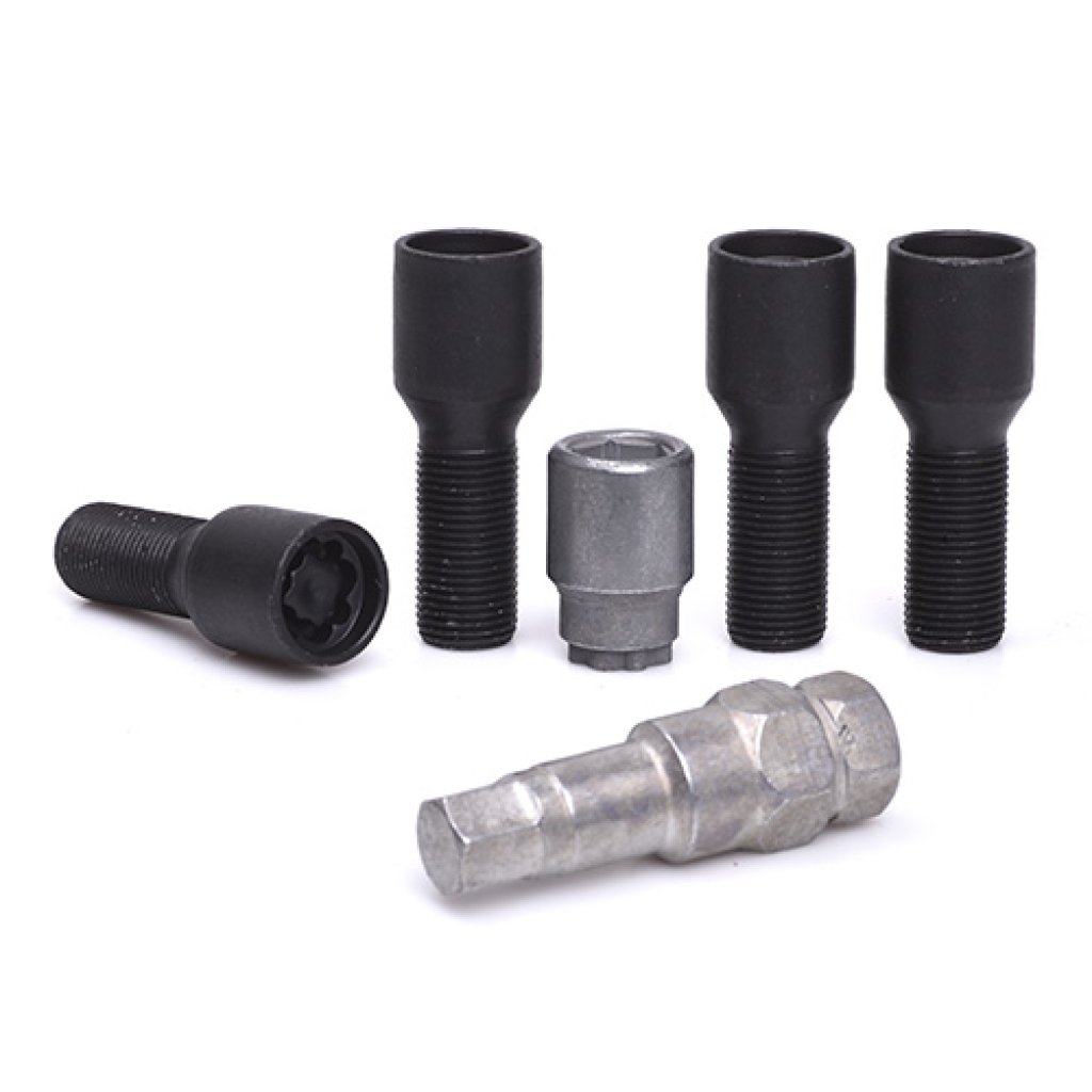 Pojistné šrouby M14x1,5x35 SICUTUNE BVT435 černé kužel, klíč 17/19
