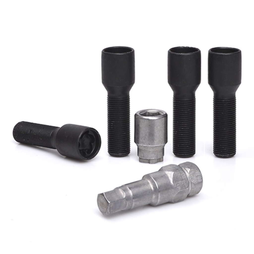 Pojistné šrouby M14x1,5x40 SICUTUNE BVT440 černé kužel, klíč 17/19