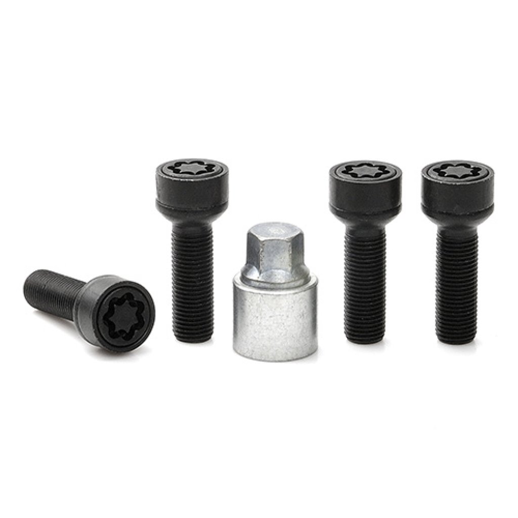 Pojistné šrouby M14x1,5x55 SICUSTAR BVN555R13 (STARLOCK Z8/E BLK) kulová R13, klíč 17