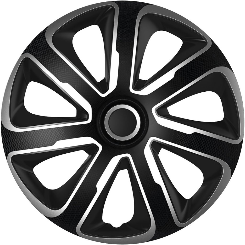 Poklice 13" LIVORNO CARBON SILVER BLACK