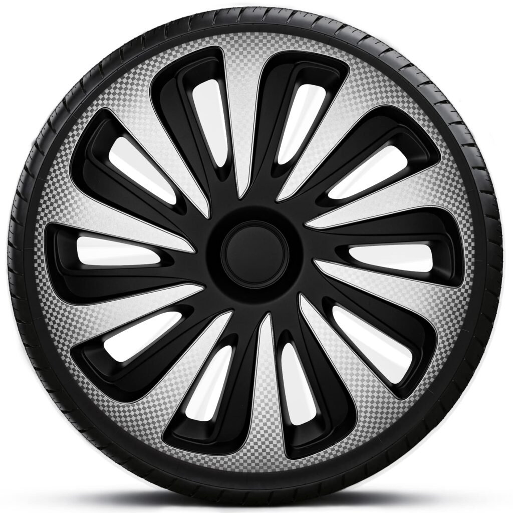 Poklice 14" CALIBER CARBON SILVER/BLACK