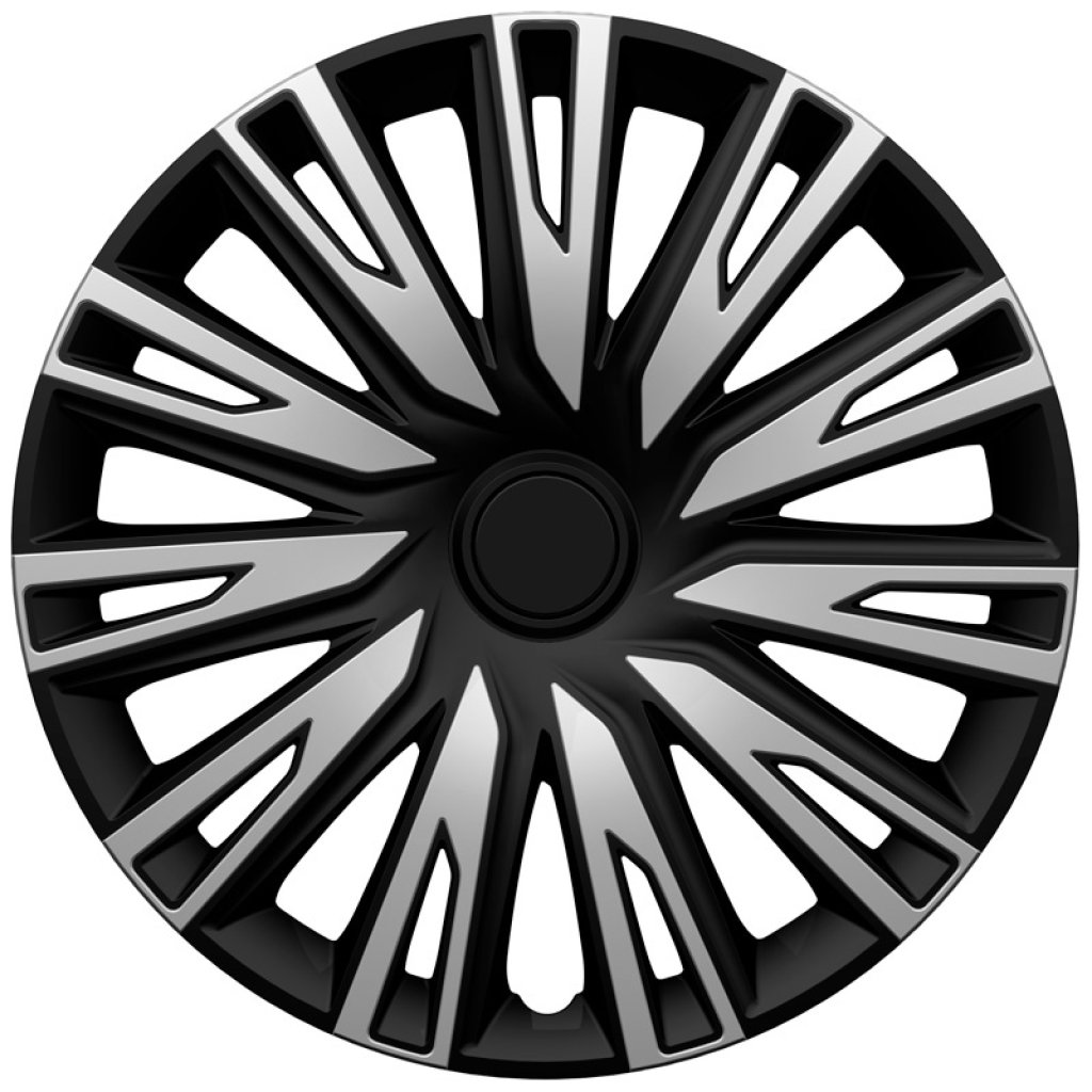 Poklice 14" COPRA SILVER BLACK