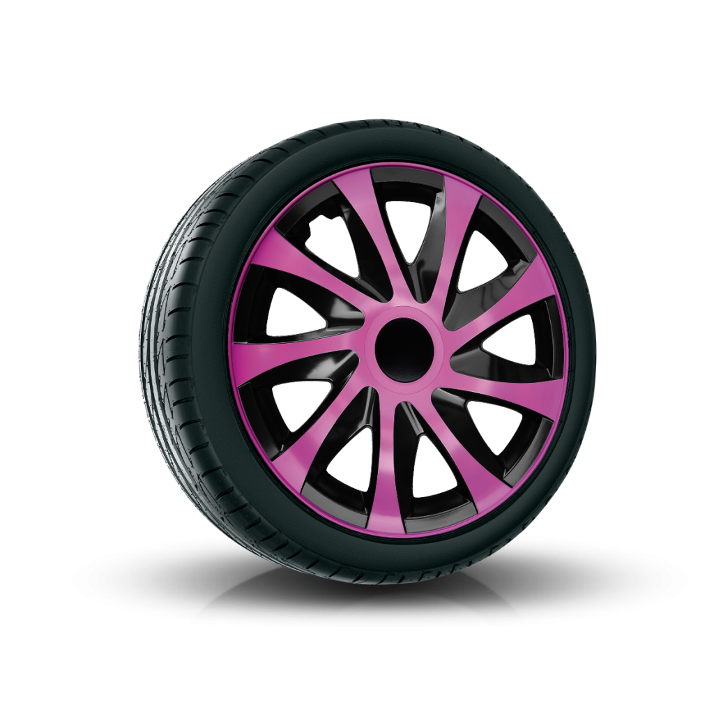 Poklice 14" DRACO CS BLACK-PINK