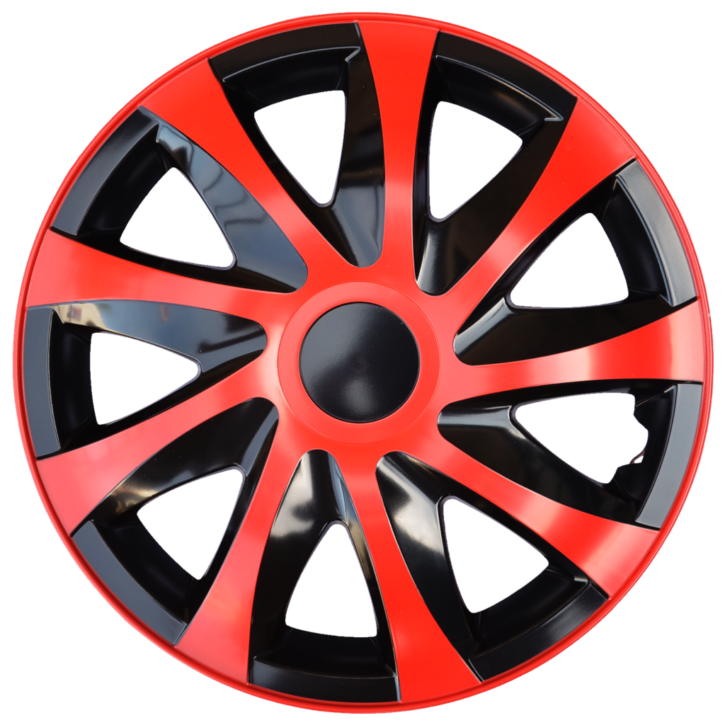Poklice 14" DRACO CS BLACK-RED