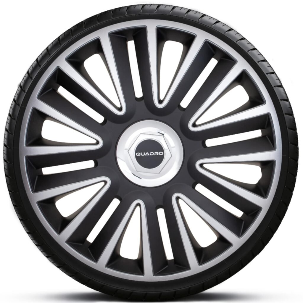 Poklice 14" QUADRO PRO SILVER BLACK