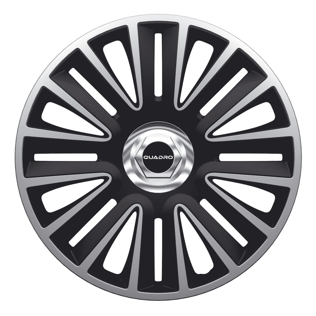 Poklice 14" QUADRO PRO SILVER BLACK
