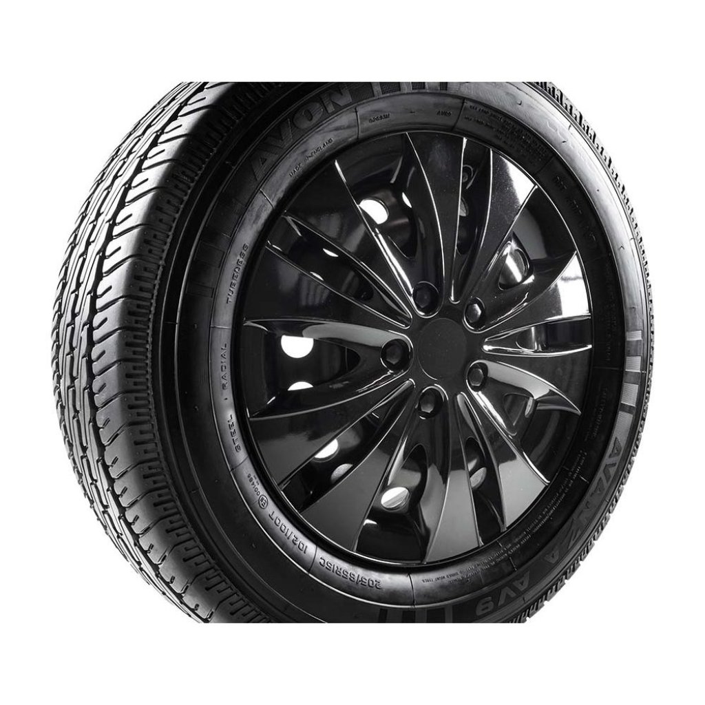 Poklice 14" STORM BLACK - sada 4ks