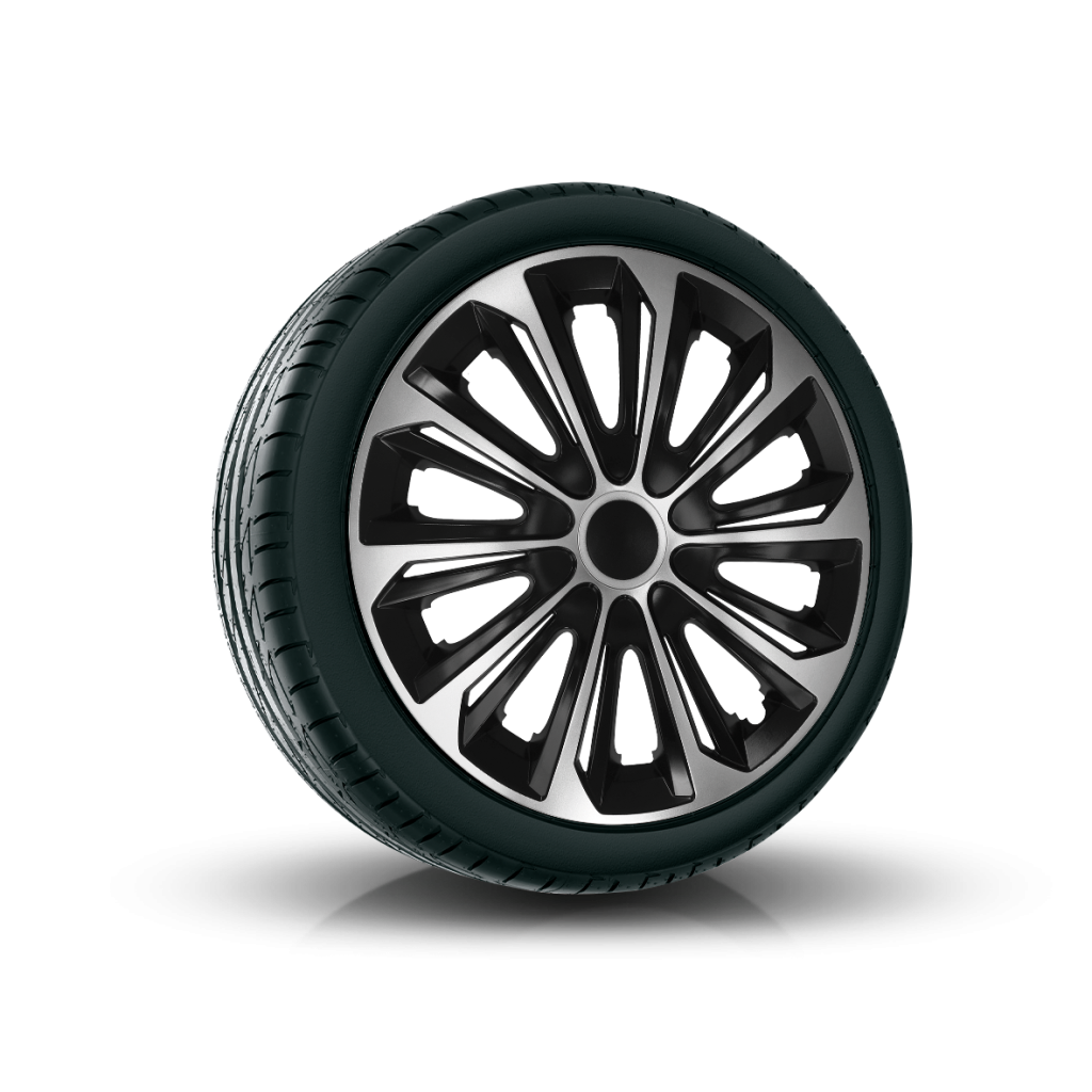 Poklice 14" STRONG DUO SILVER/BLACK