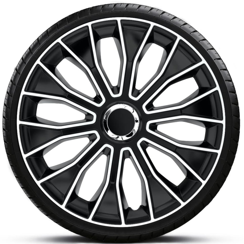 Poklice 14" VOLTEC PRO WHITE BLACK