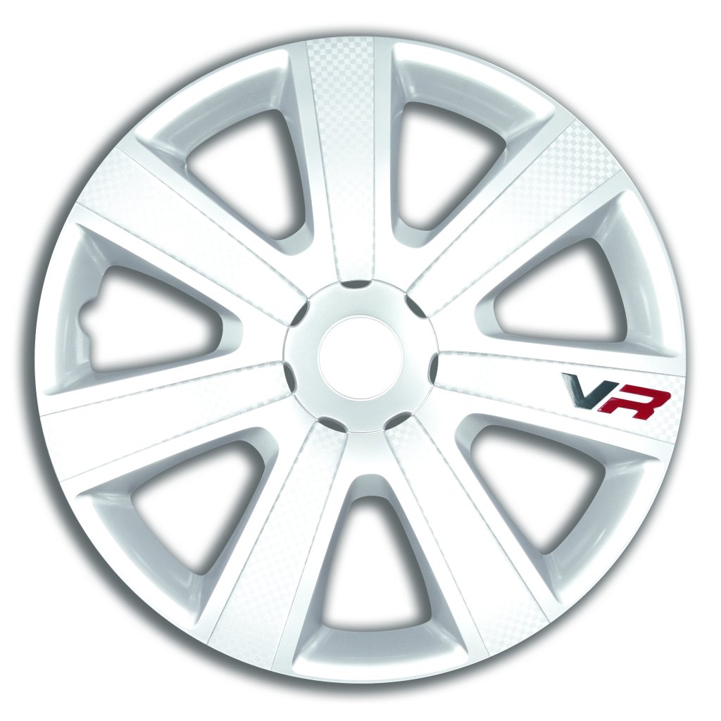 Poklice 14" VR CARBON WHITE
