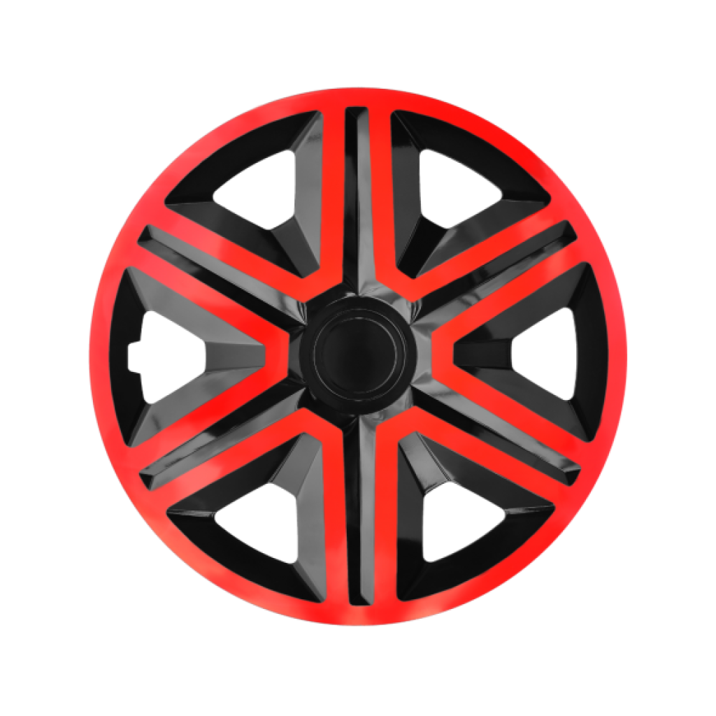 Poklice 15" ACTION doublecolor red - black