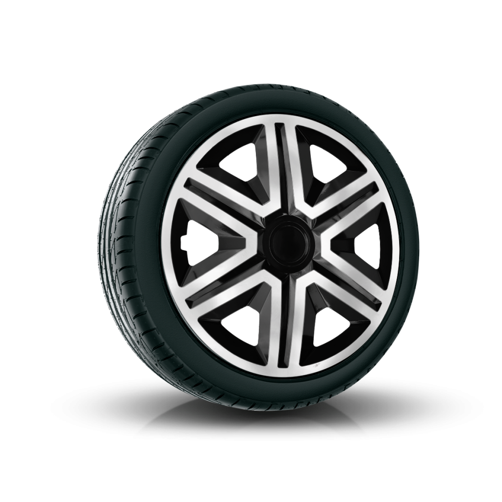 Poklice 15" ACTION doublecolor silver-black