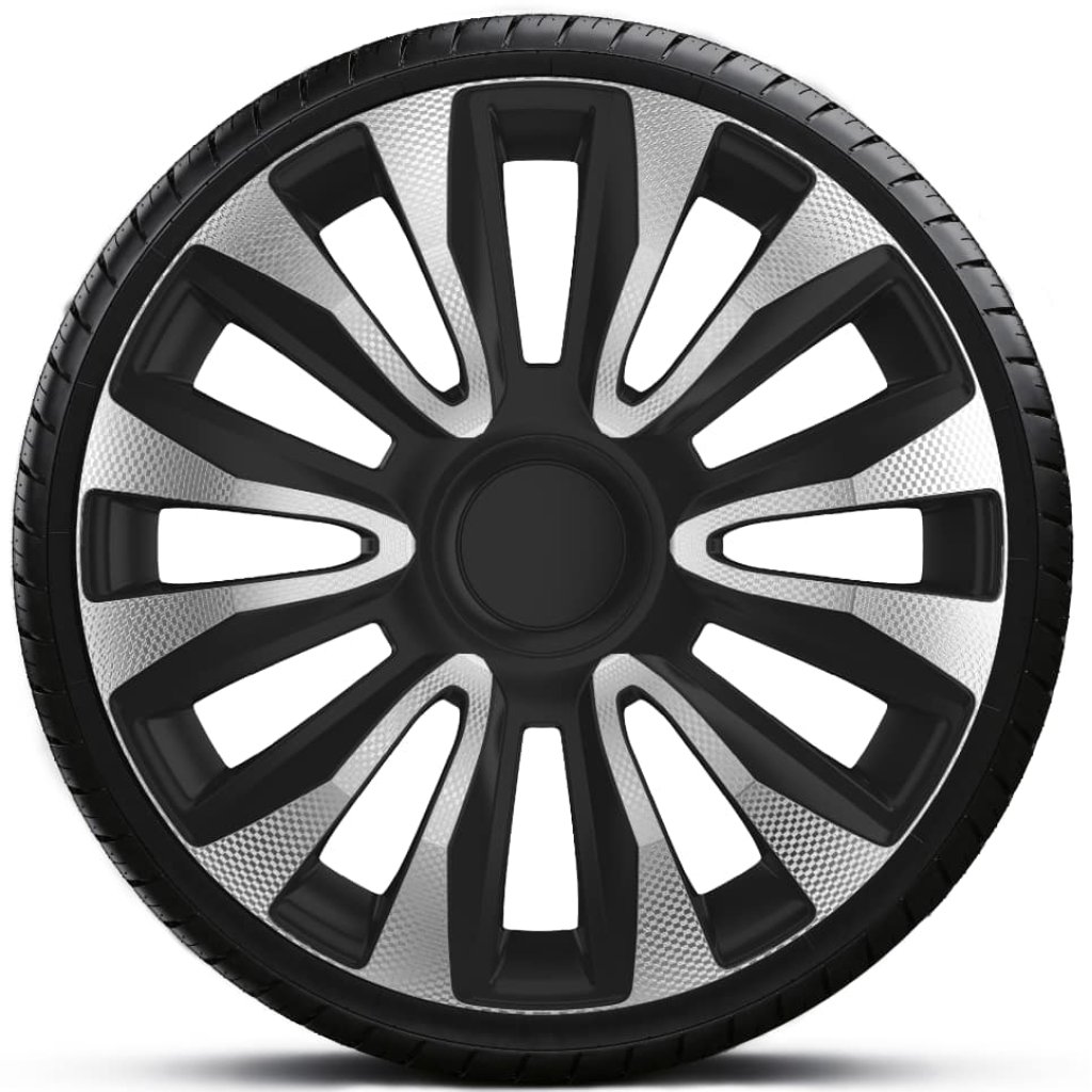 Poklice 15" AVALON CARBON SILVER BLACK