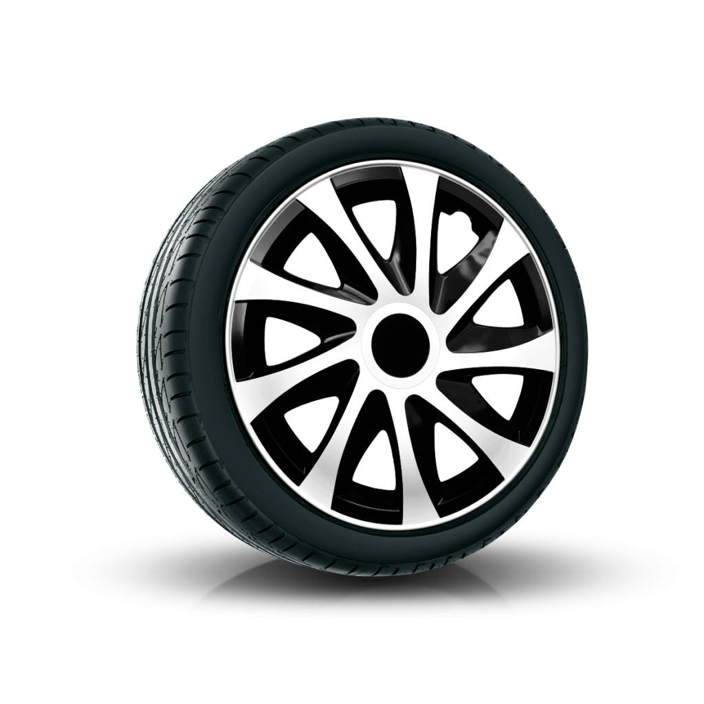 Poklice 15" DRACO CS BLACK-WHITE