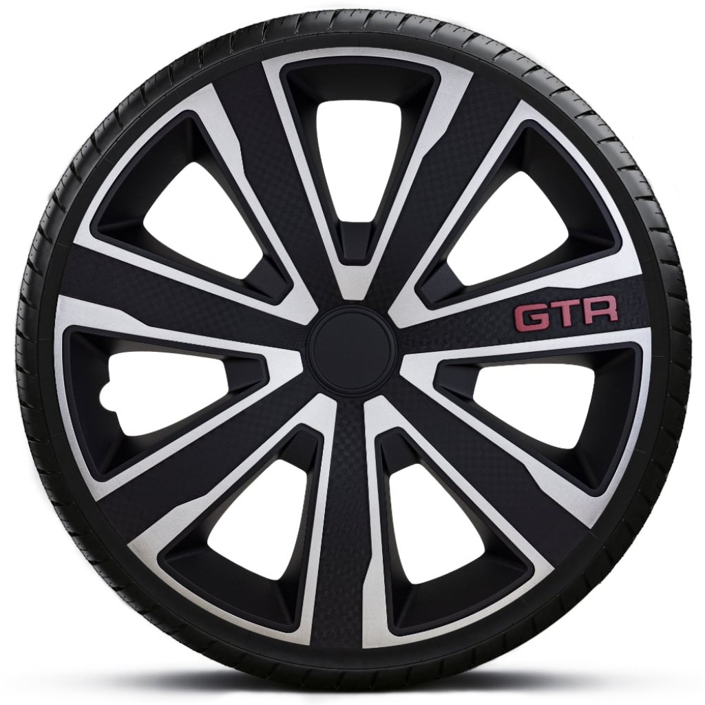 Poklice 15" GTR CARBON SILVER/BLACK
