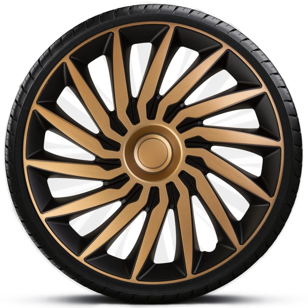 Poklice 15" KENDO GOLD BLACK