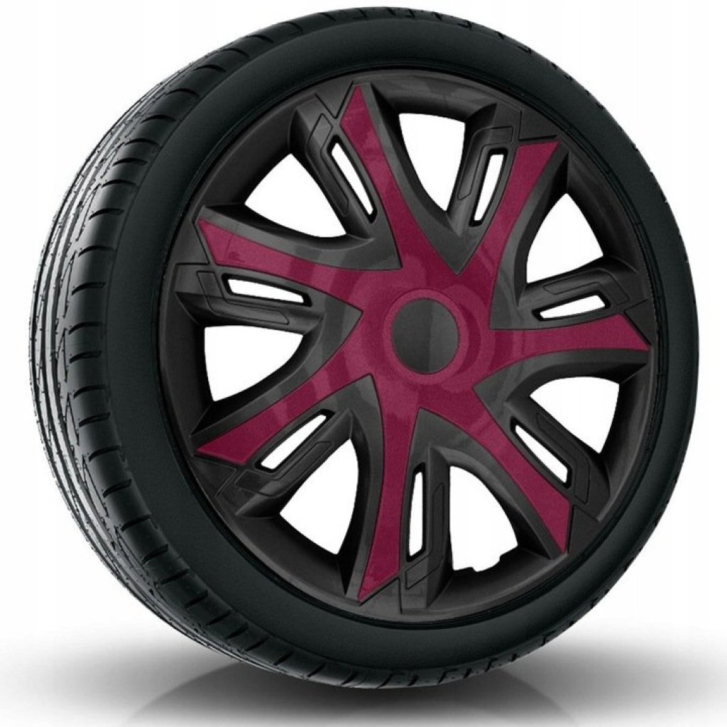 Poklice 15" N-POWER BICOLOR CLARET/BLACK