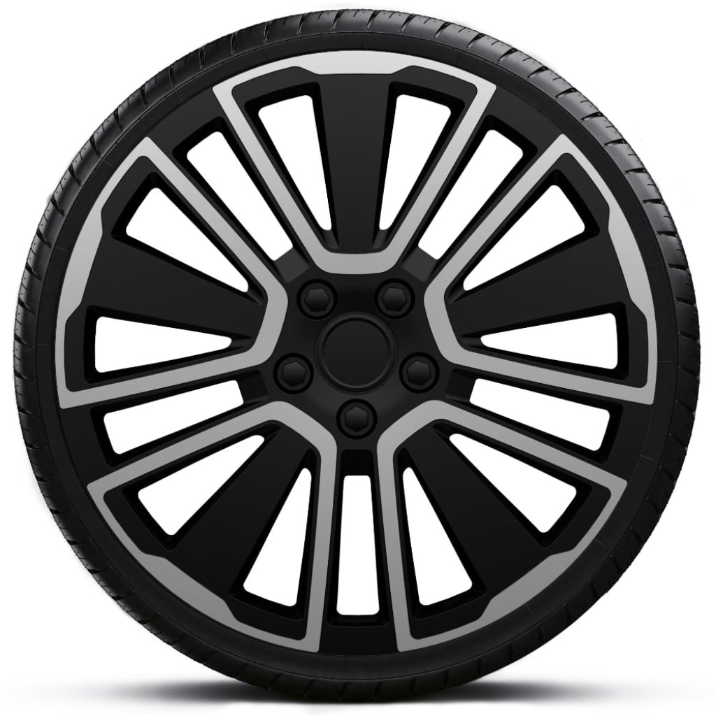 Poklice 15" SCUBA SILVER BLACK