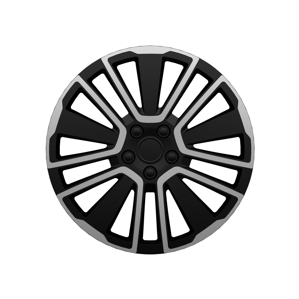Poklice 15" SCUBA SILVER BLACK