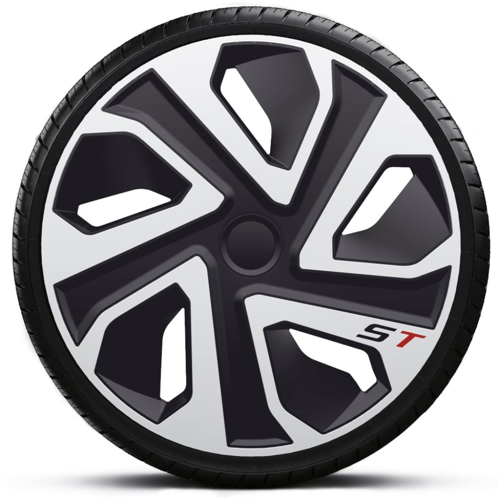 Poklice 15" ST SILVER BLACK