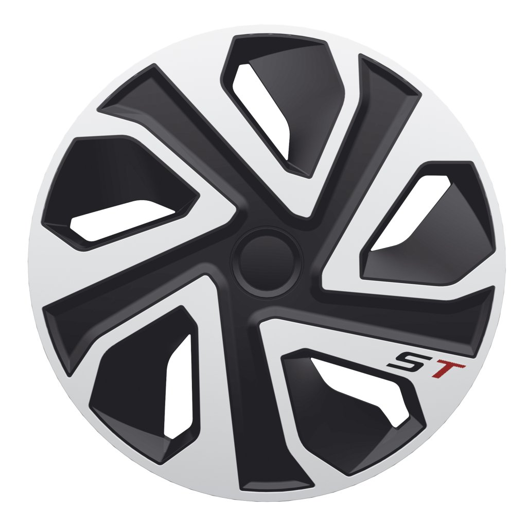 Poklice 15" ST SILVER BLACK