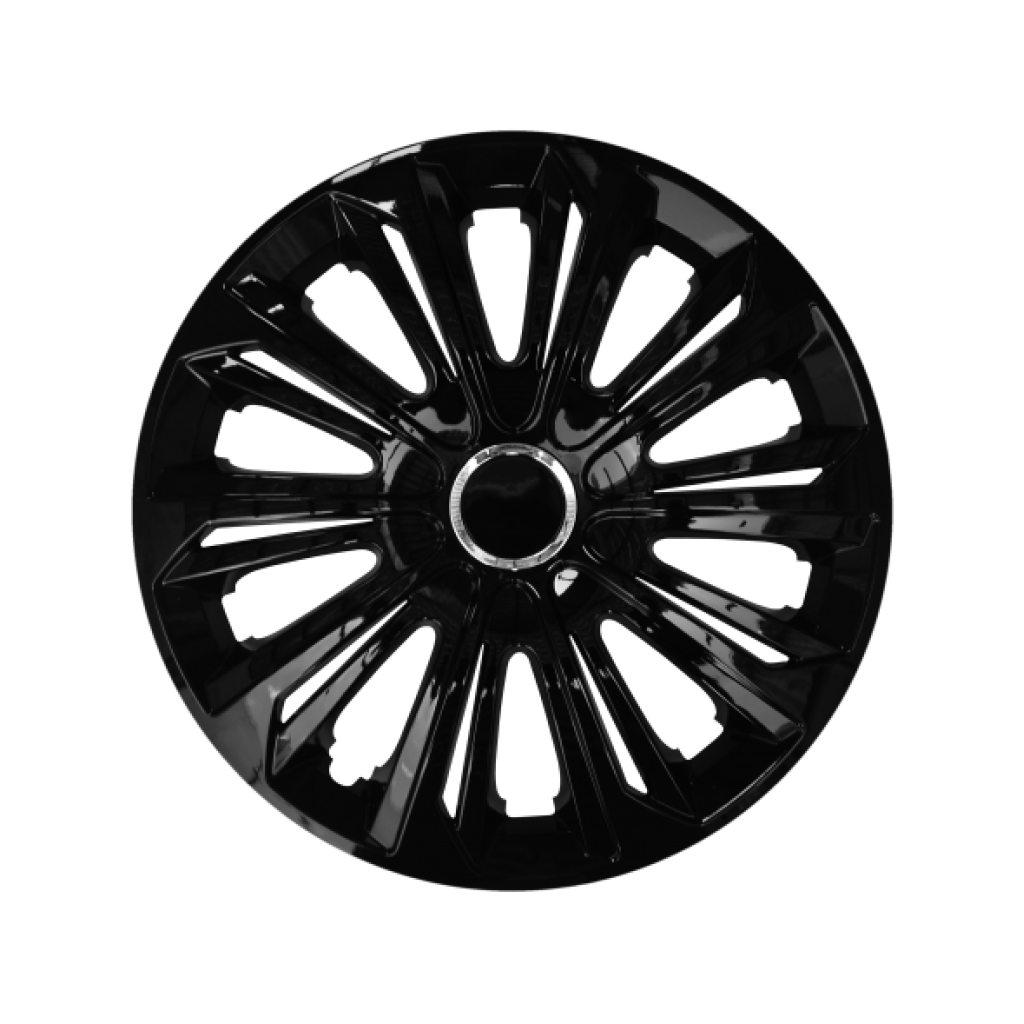 Poklice 15" STRONG BLACK Lesklé