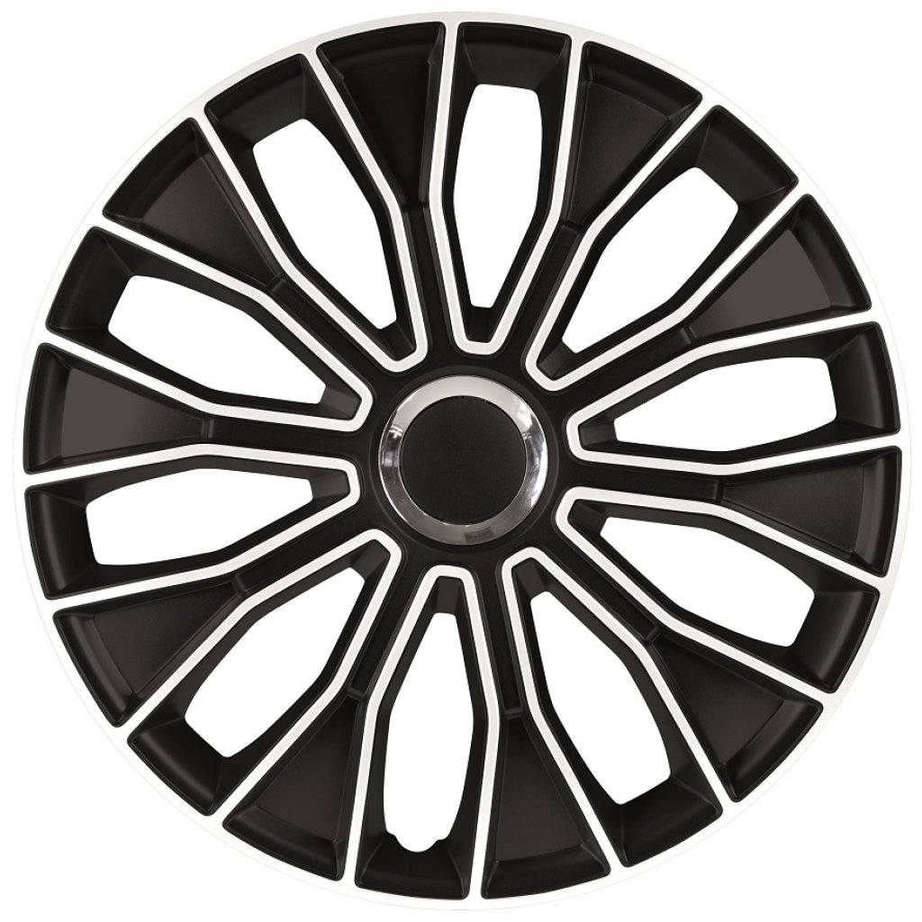 Poklice 15" VOLTEC PRO WHITE BLACK