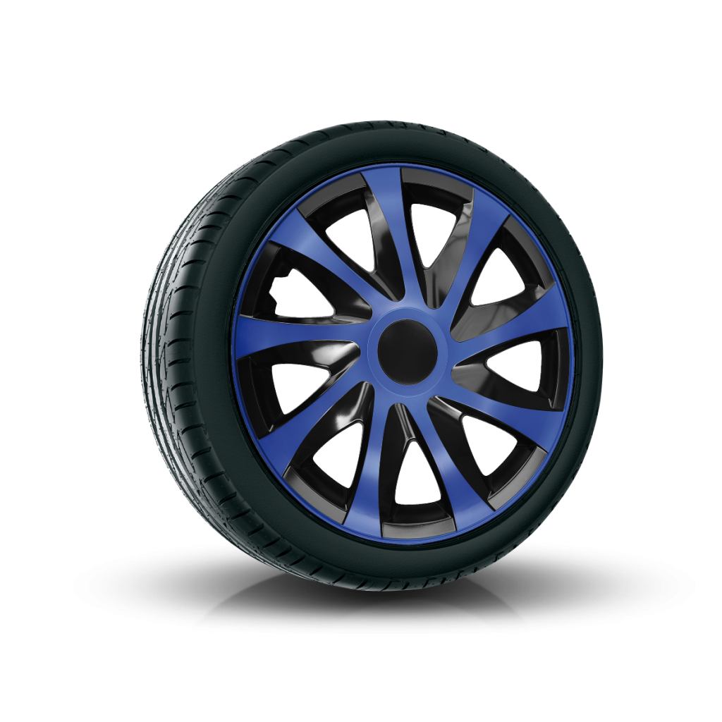 Poklice 16" DRACO CS BLACK-BLUE