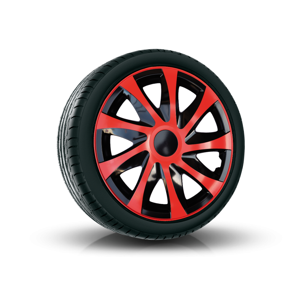 Poklice 16" DRACO CS BLACK-RED