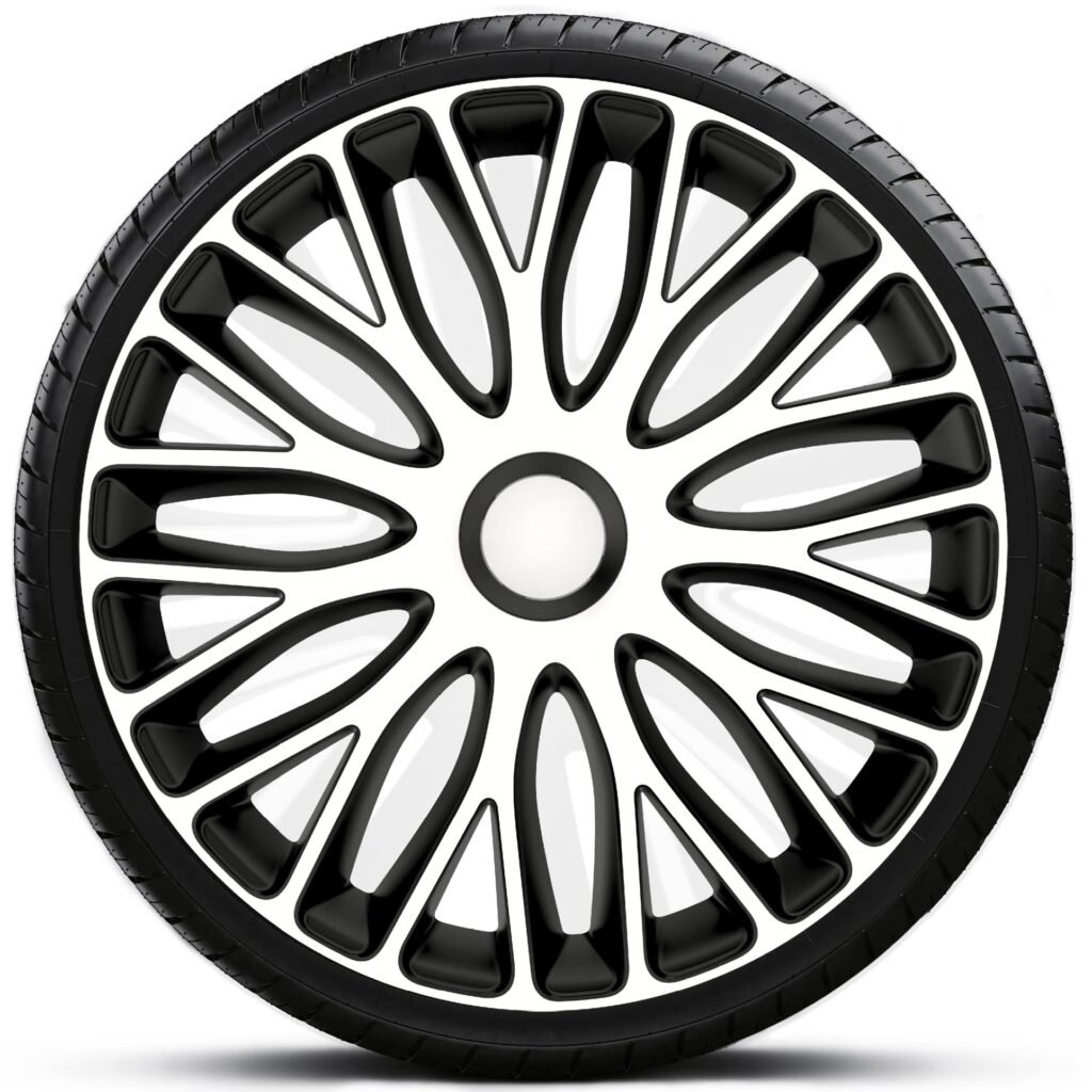 Poklice 16" MUGELLO WHITE BLACK