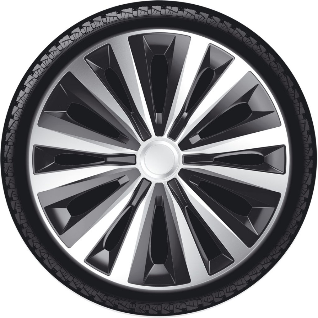 Poklice 16" MULTI SILVER BLACK