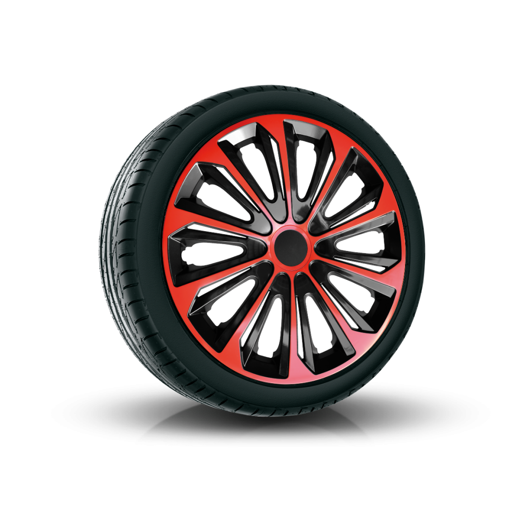 Poklice 16" STRONG DUO RED/BLACK