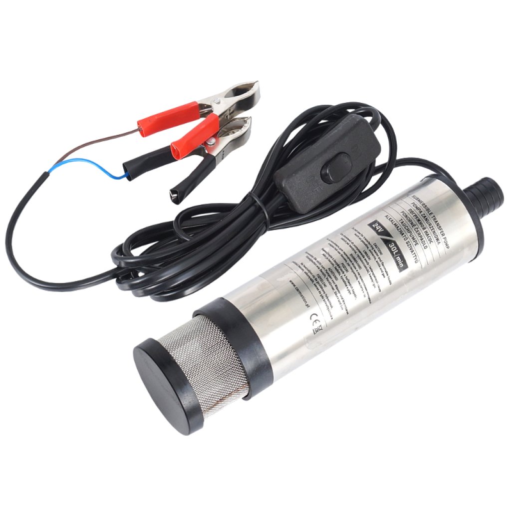 Ponorné čerpadlo 12V s kovovým sítkem, výkon 30 L/min, pr. 50mm, 86138