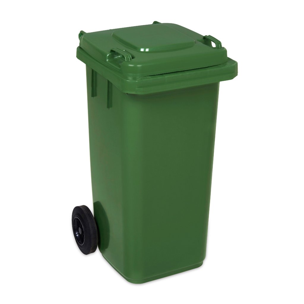 Popelnice plastová 120L zelená