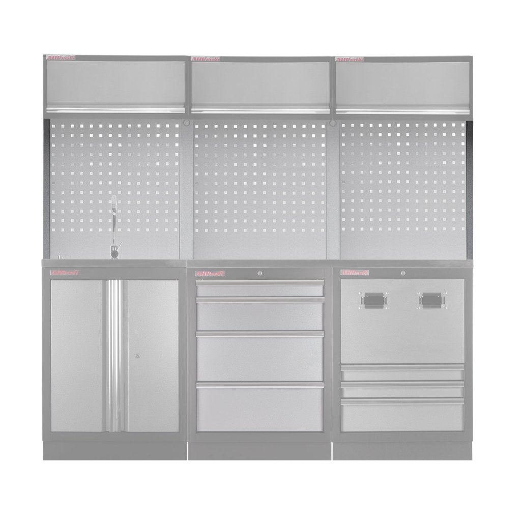 Postranní lišta k PROFI děrované závěsné desce 32,5 x 1420 x 30 mm - WGB1375A