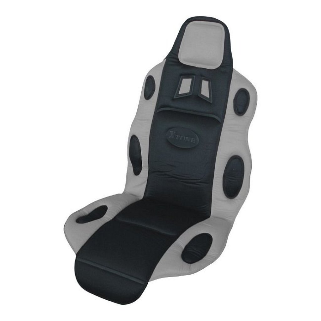 Potah sedadla RACE černo-šedý, 31650