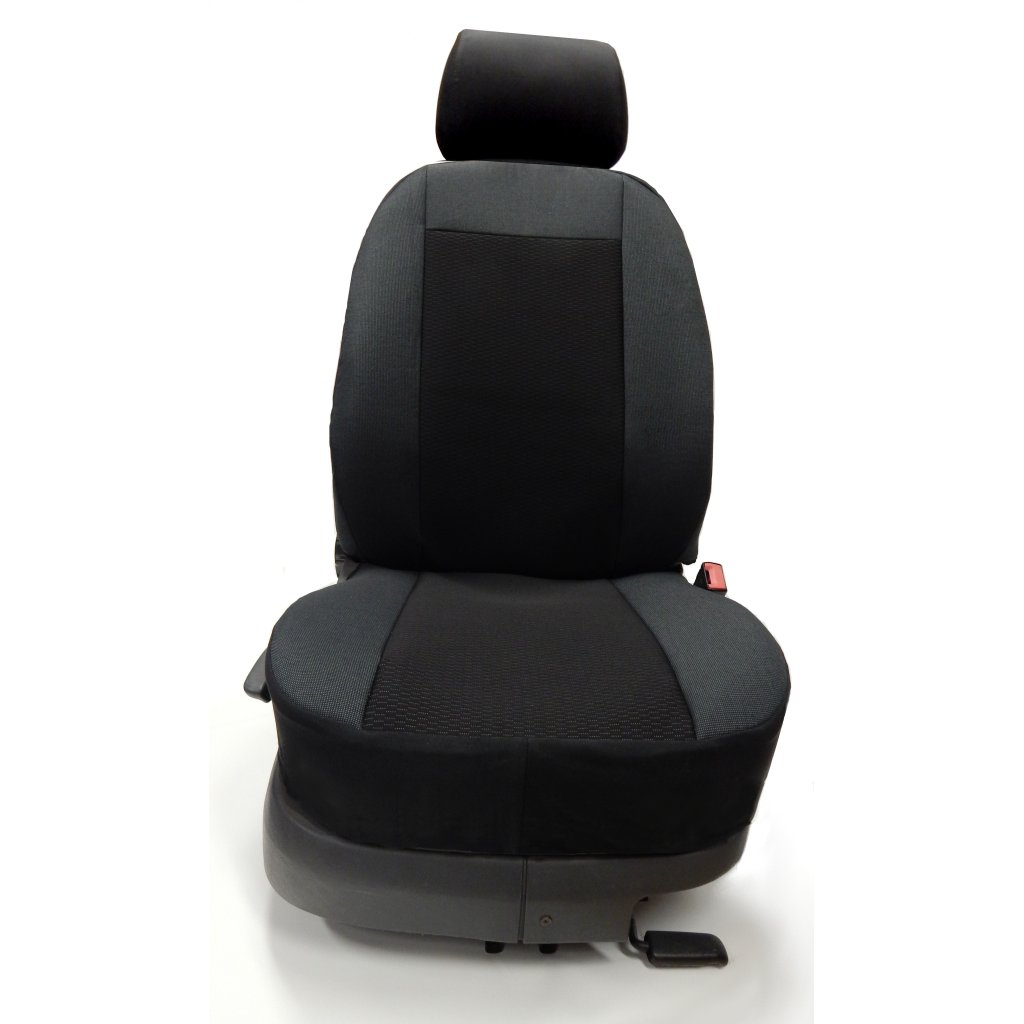 Potahy sedadel Octavia II sedák vcelku + opěradlo dělené +airbag