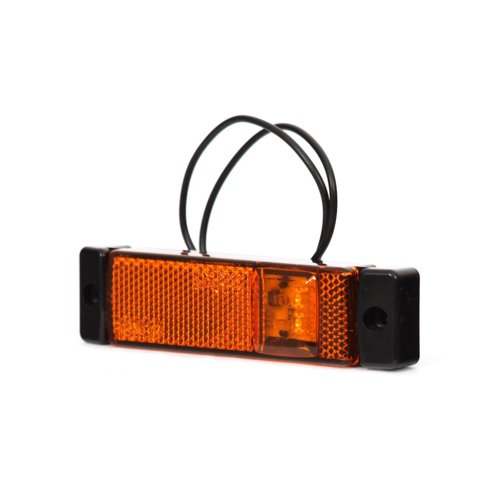 Poziční sdružené boční světlo, 12V-24V, LED, W45