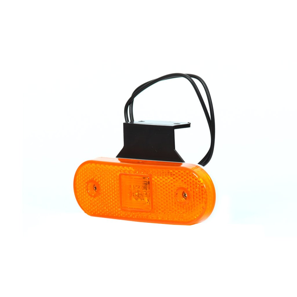 Poziční sdružené boční světlo s pantem, 12V-24V, LED, W47