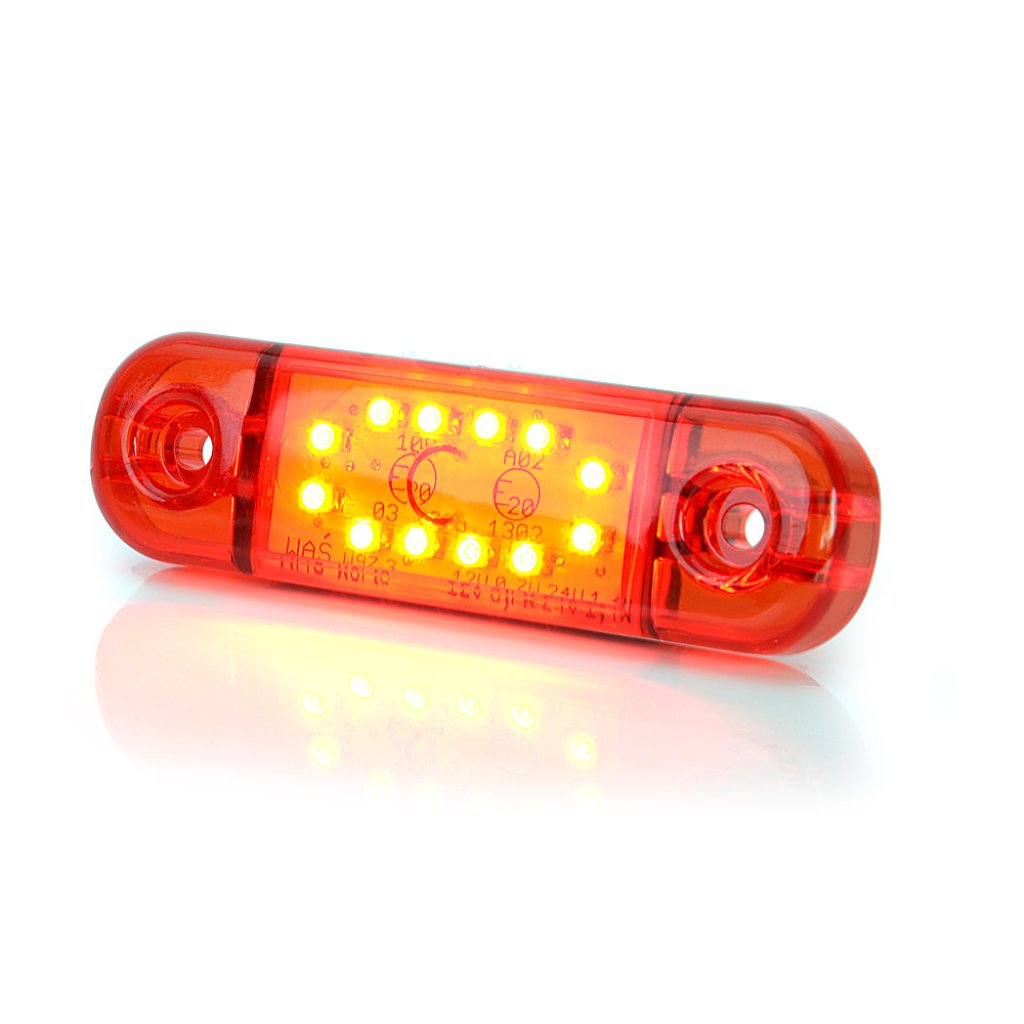 Poziční zadní světlo, 12V-24V, LED, W97.3