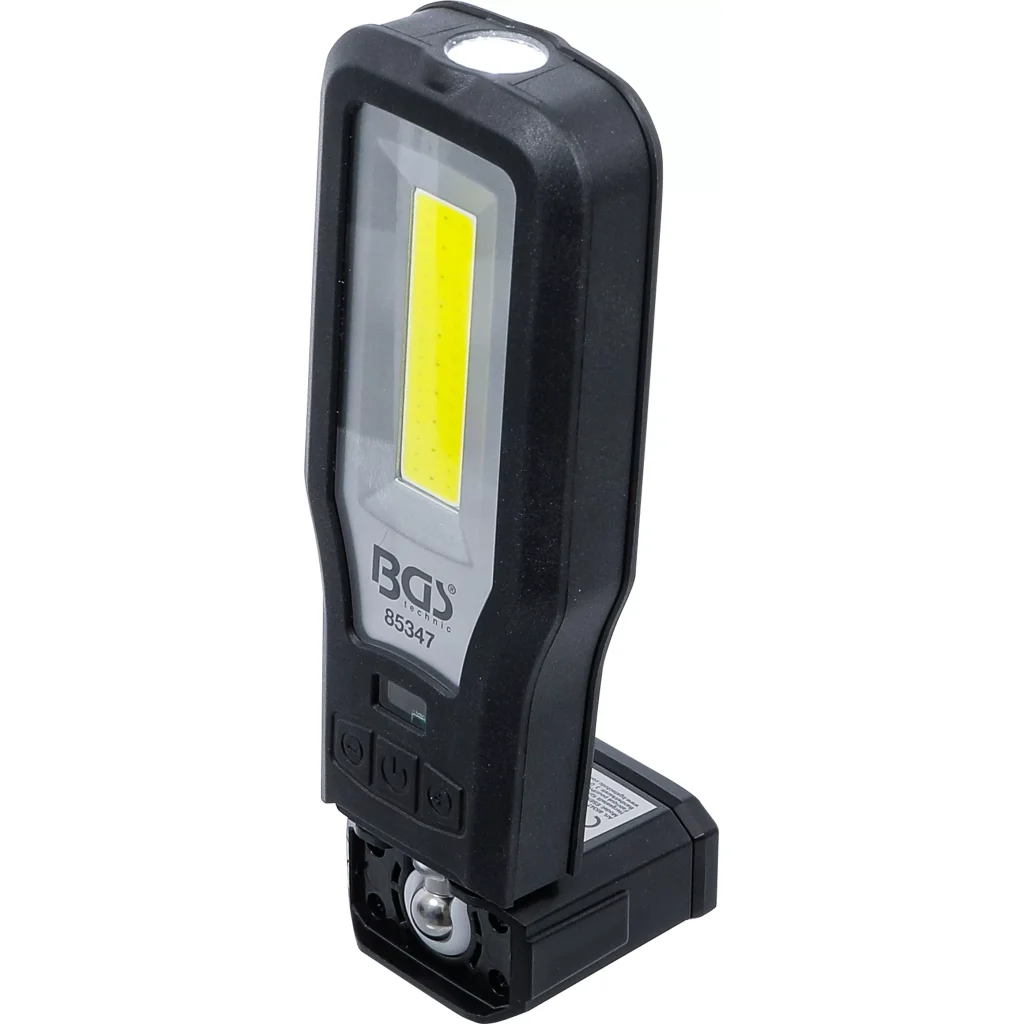 Pracovní COB LED svítilna, sklopná, 10 W - B85347