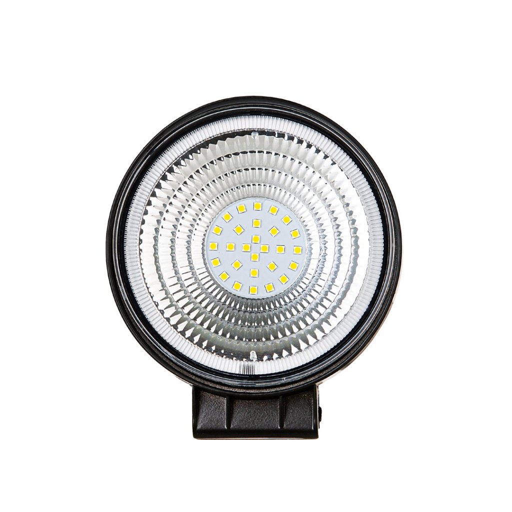 Pracovní světlo kulaté 12-24V, 28x1W HP LED, WLE33