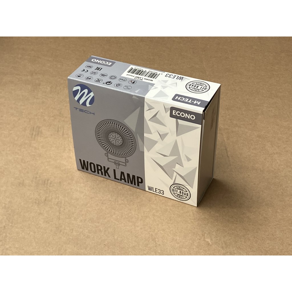 Pracovní světlo kulaté 12-24V, 28x1W HP LED, WLE33