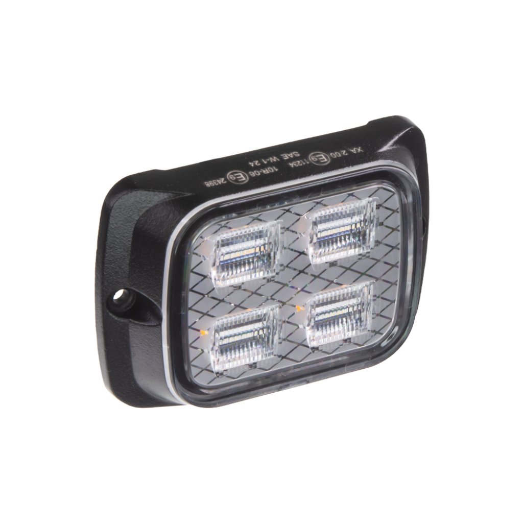 PREDATOR 16x1W LED, 12-24V, oranžový, ECE R65