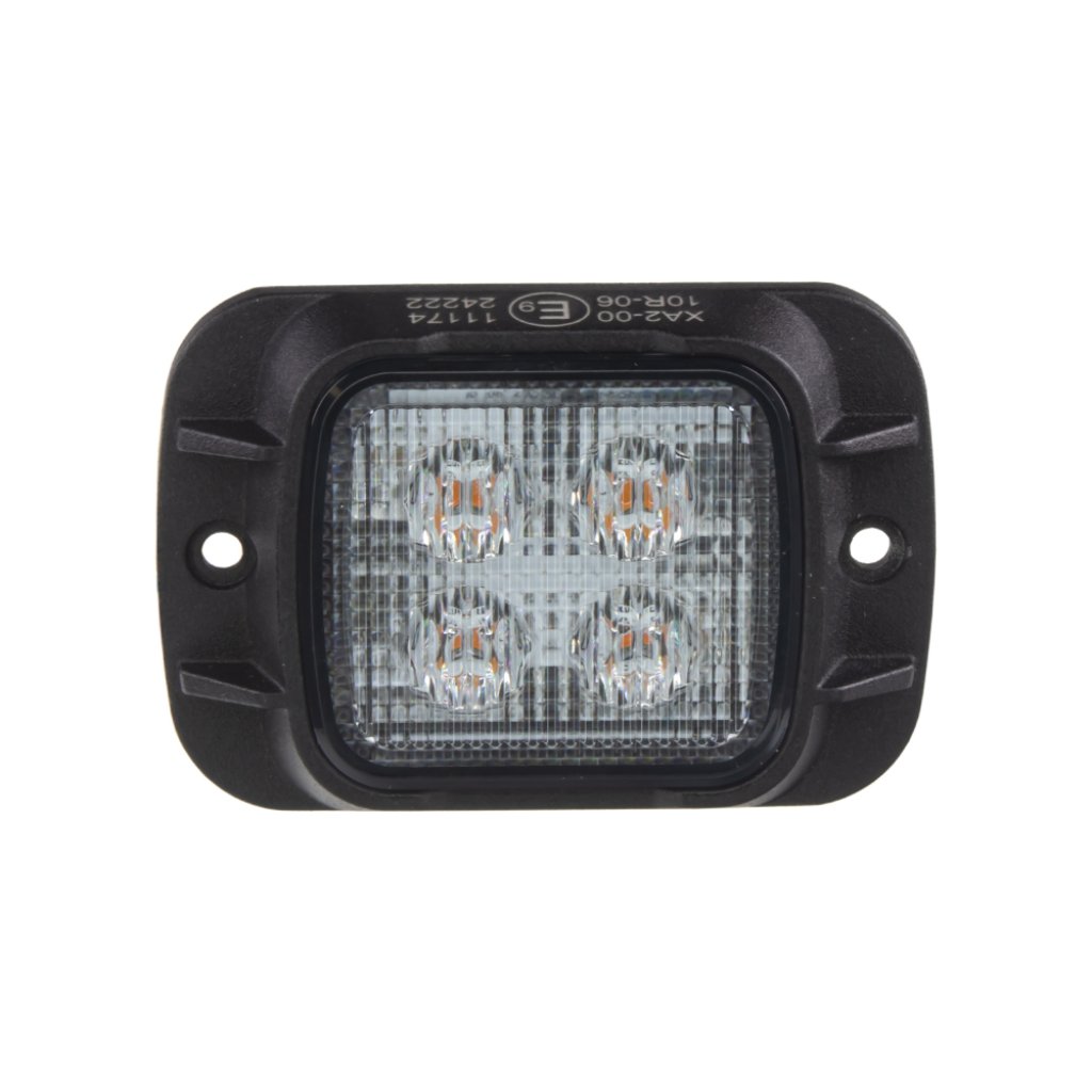 PREDATOR 4x3W LED, 12-24V, oranžový, ECE R65