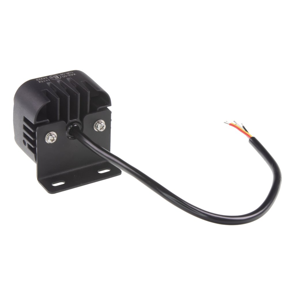 PREDATOR 4x3W LED, 12-24V, oranžový, ECE R65 na L držáku