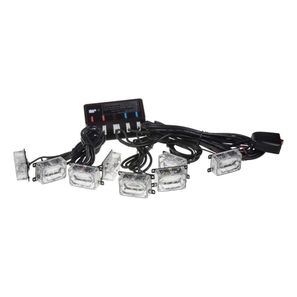 PREDATOR LED do mřížky, 12V, modrý