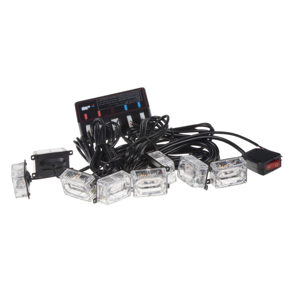 PREDATOR LED do mřížky, 12V, oranžový